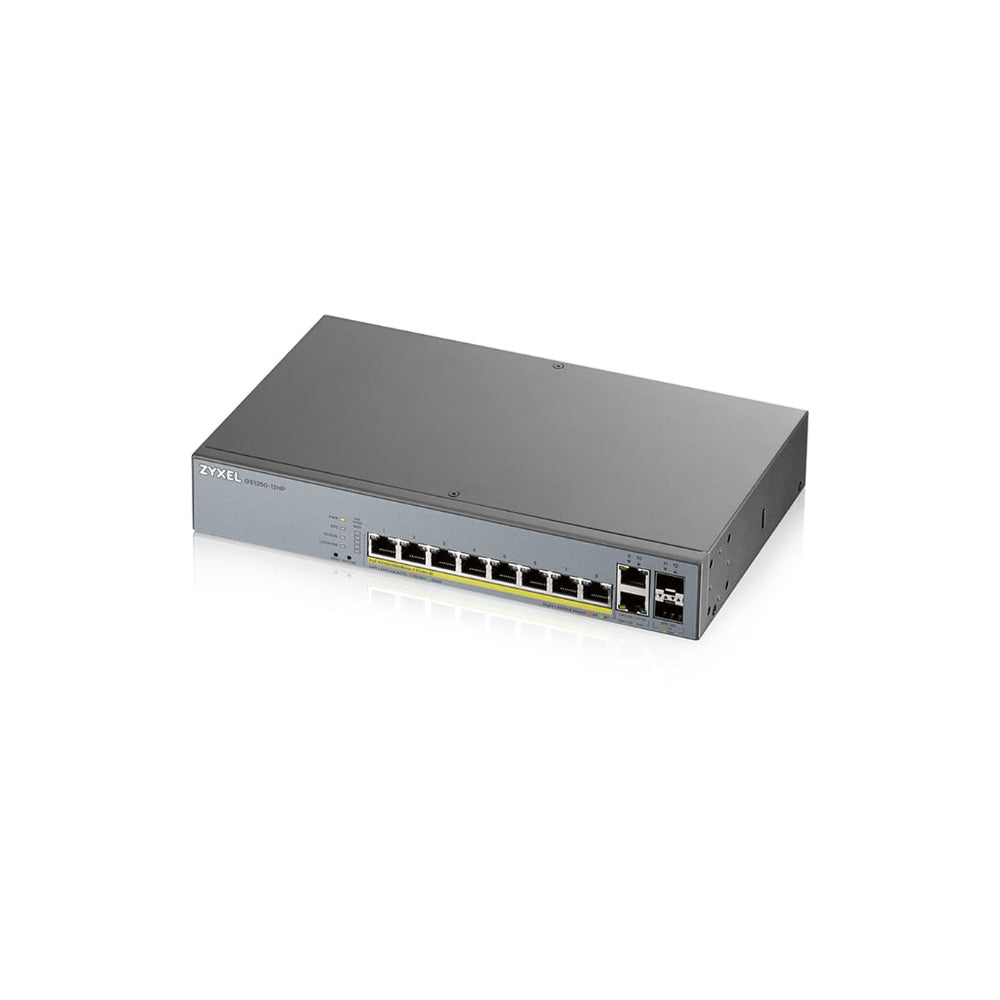 Zyxel GS1350-12HP Smart Surveillance PoE Switch 130W