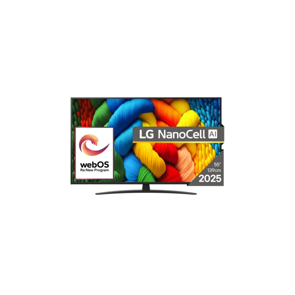 LG NanoCell AI NANO81 (2025) 55" 4K