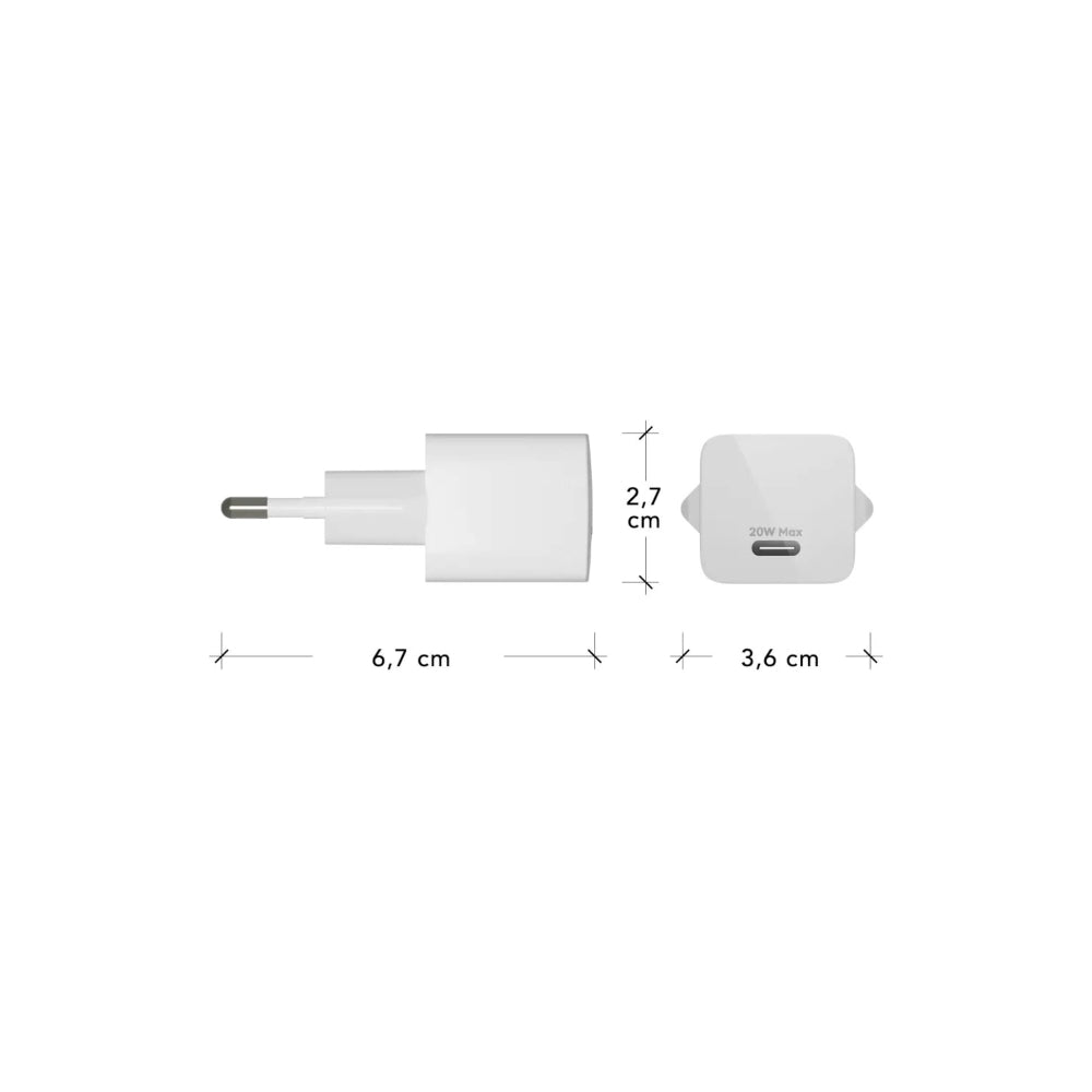 Dbramante USB-C strömadapter - 20W
