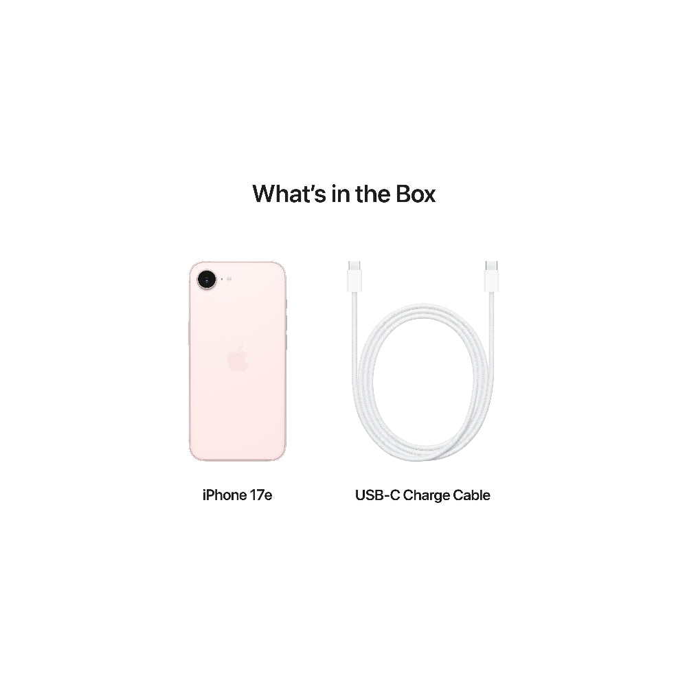 Apple iPhone 17e 512GB Ljusrosa