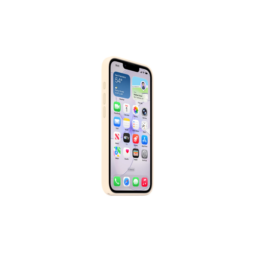 Apple iPhone 17e Silikonskal MagSafe - Vanilla