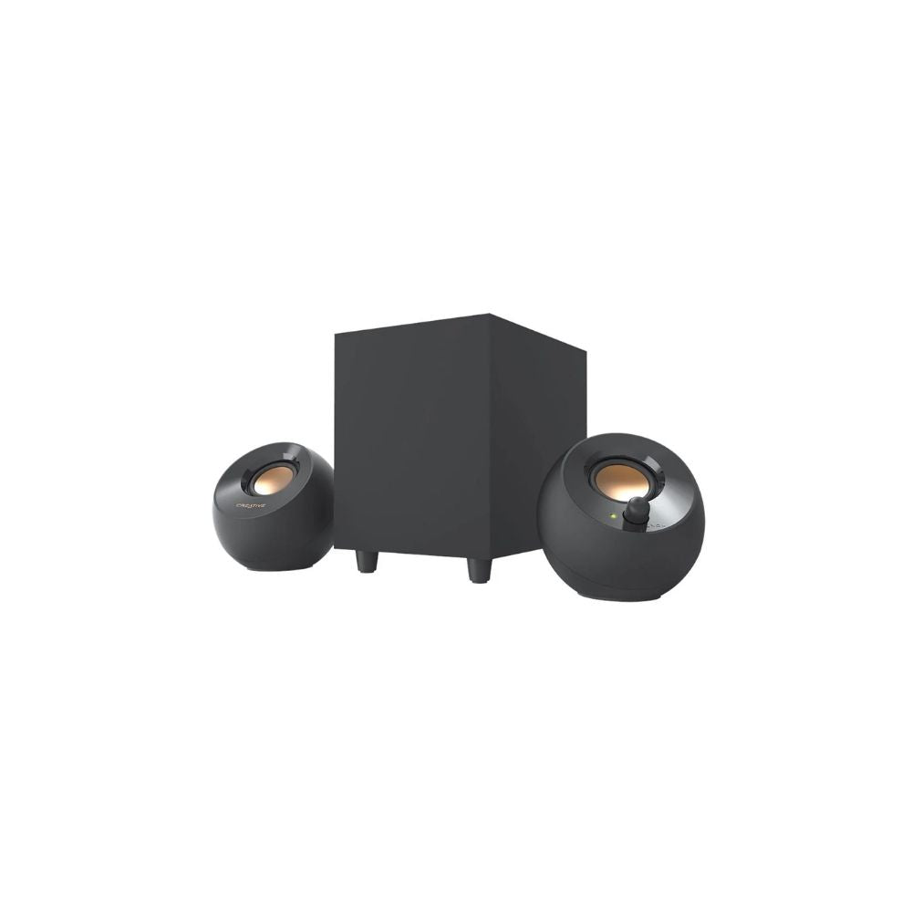 Creative Pebble Plus - Svart