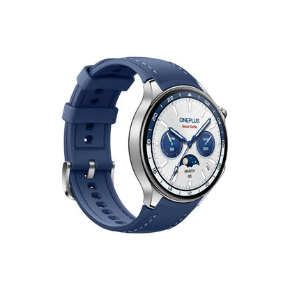 OnePlus Watch 2 46mm - Silver Blå