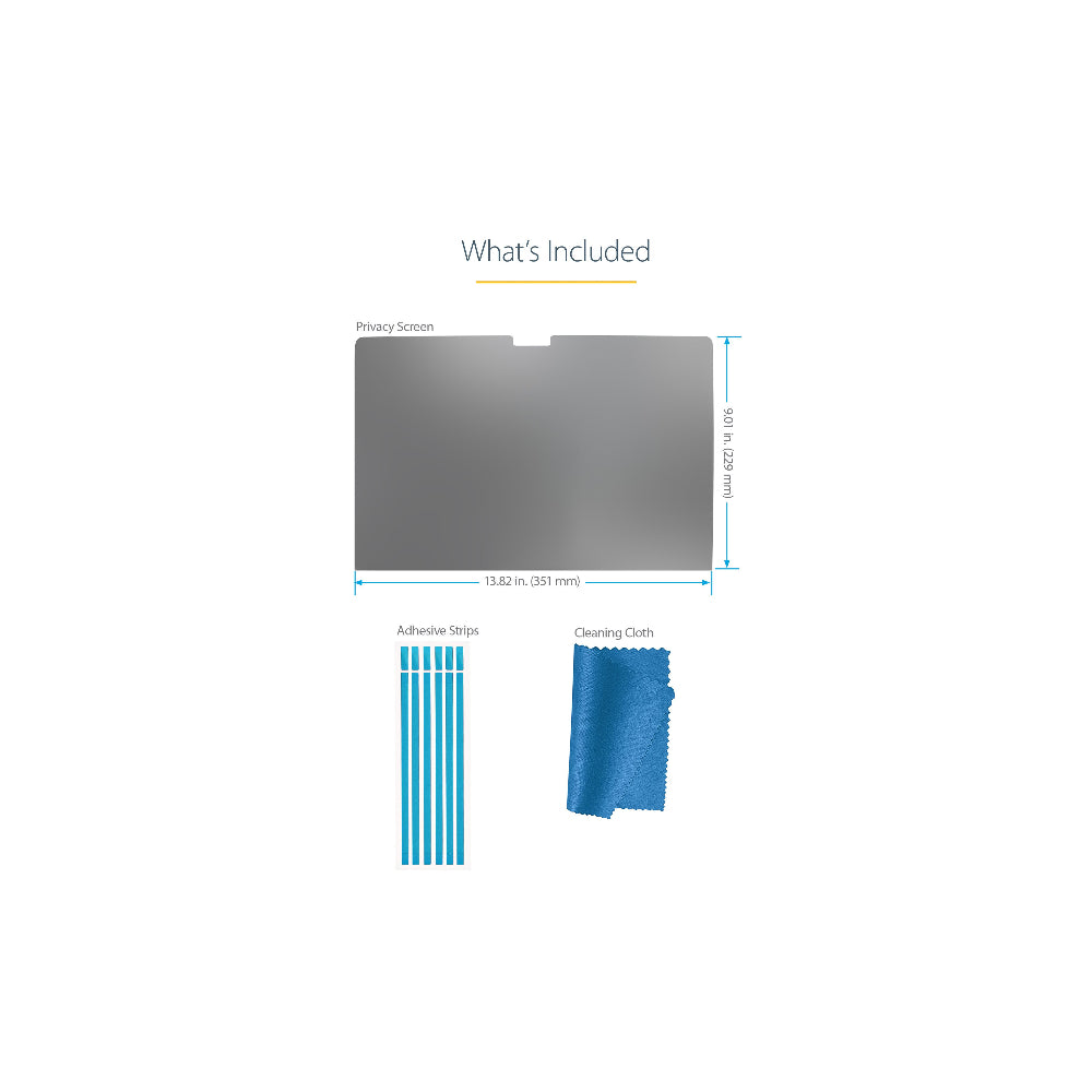Startech Privacy Screen - Omvändbar - för MacBook Pro 16"