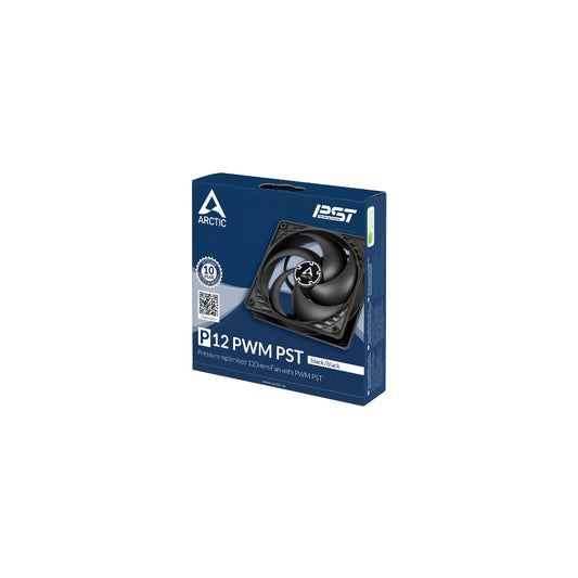 Arctic P12 PWM PST 120mm Svart
