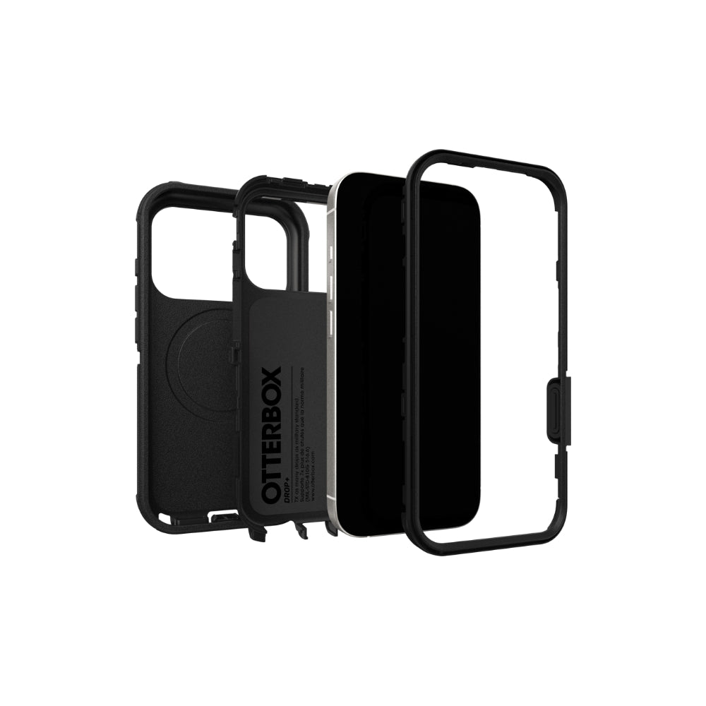 Otterbox Defender Pro MagSafe iPhone 17 Pro Svart
