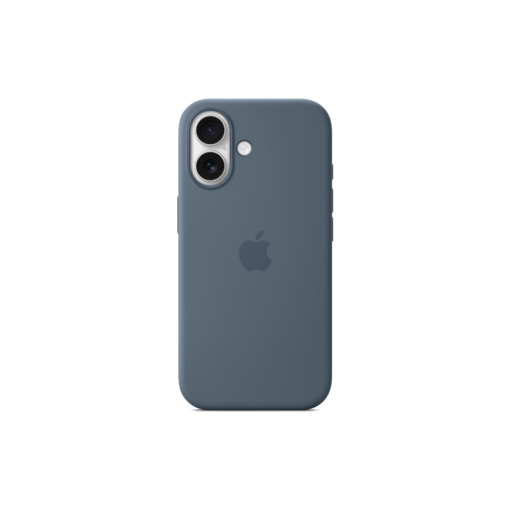 Apple iPhone 17 Silicone Case med MagSafe Blå