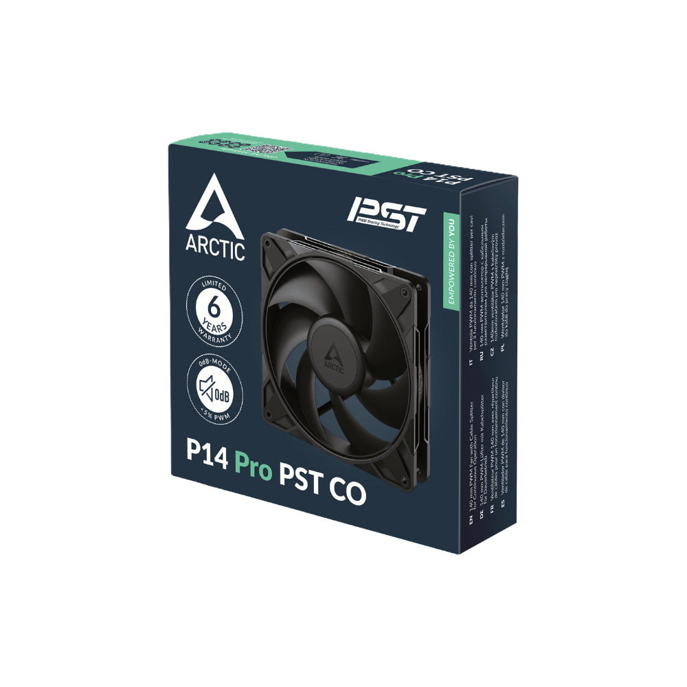 Arctic P14 Pro PST CO 140mm Svart