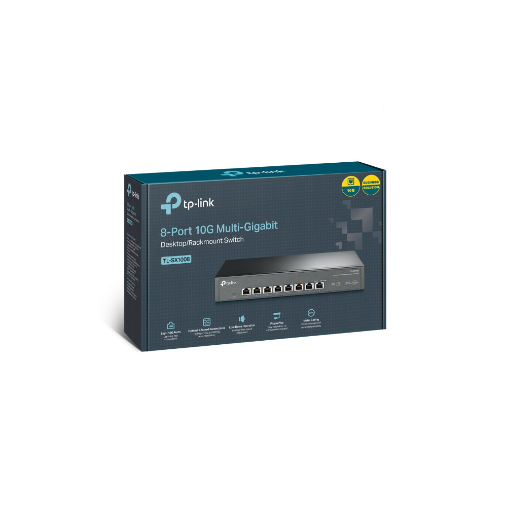TP-Link TL-SX1008 8-Port 10G Desktop/Rackmount Switch