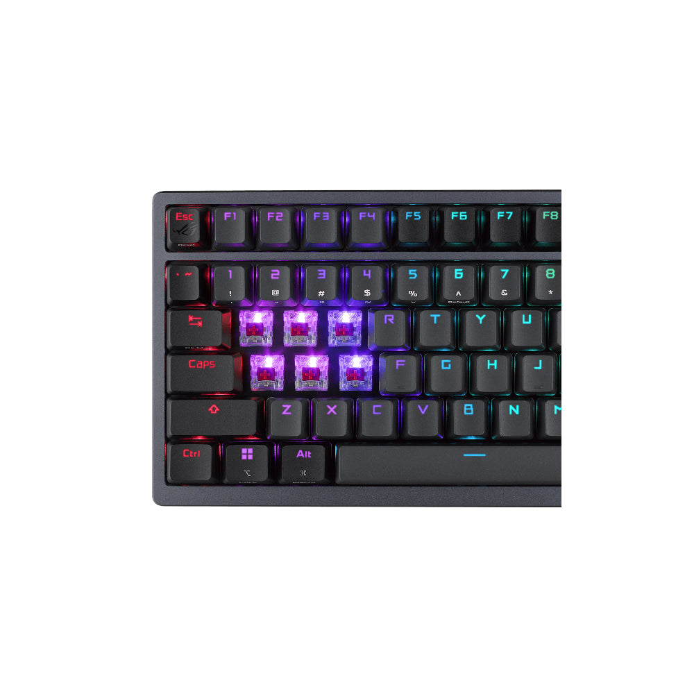 ASUS ROG Azoth 75% Trådlös DIY Custom RGB NX Red