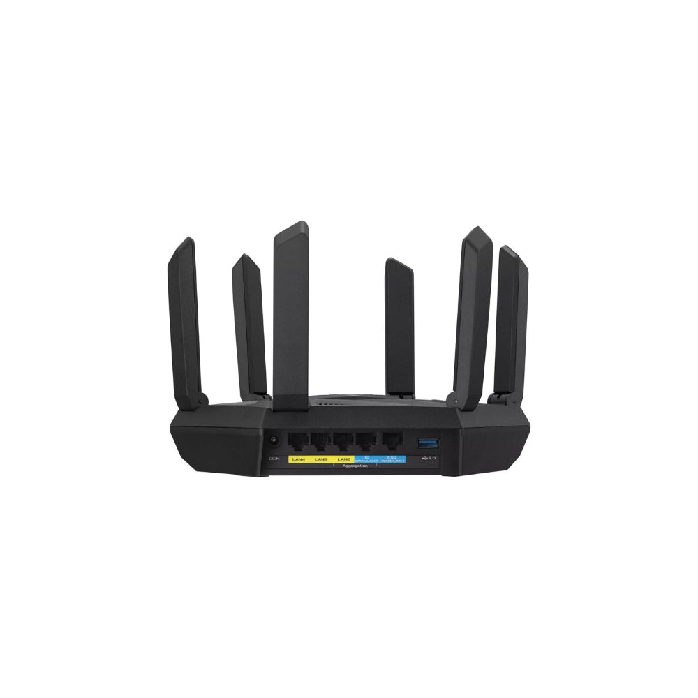 ASUS RT-AXE7800 Wi-Fi 6E - Trådlös router - Svart