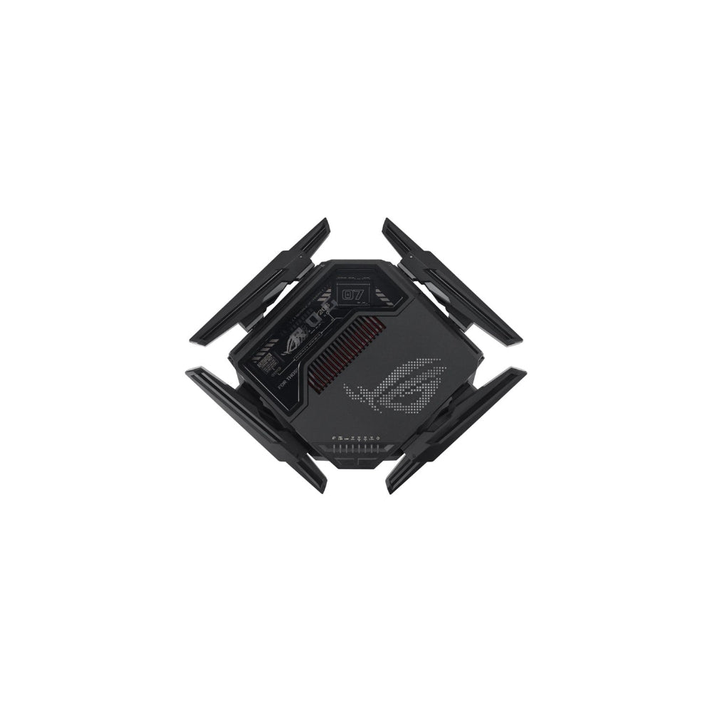 ASUS ROG Rapture GT-BE98 Wi-Fi 7 - Trådlös router - Svart