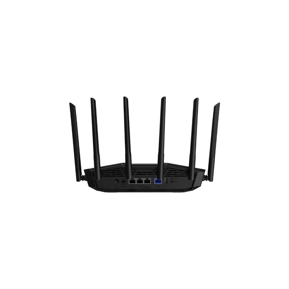 ASUS TUF Gaming BE6500 Wi-Fi 7 - Trådlös router - Svart