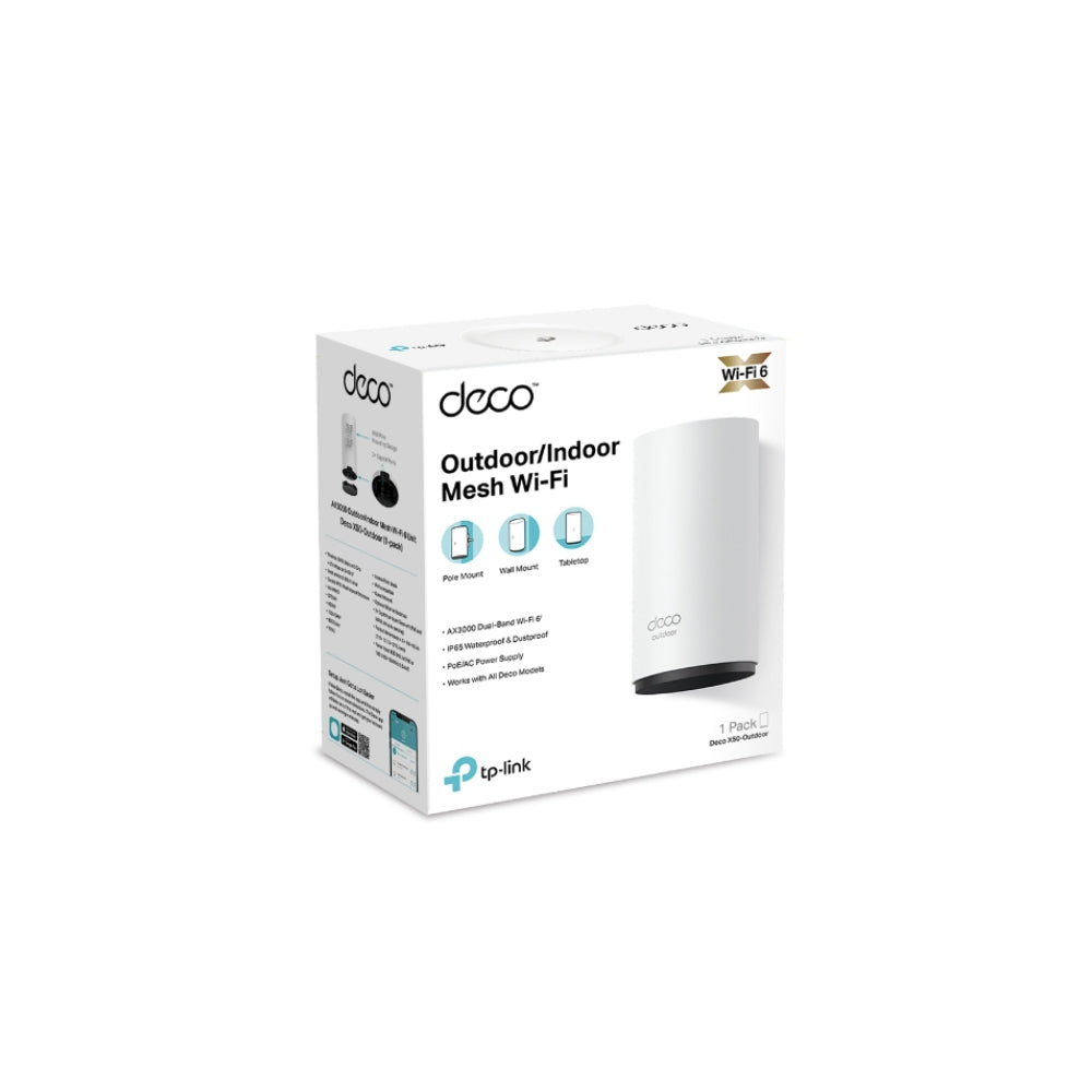 TP-Link Deco X50 Outdoor Mesh Wi-Fi (1-Pack)