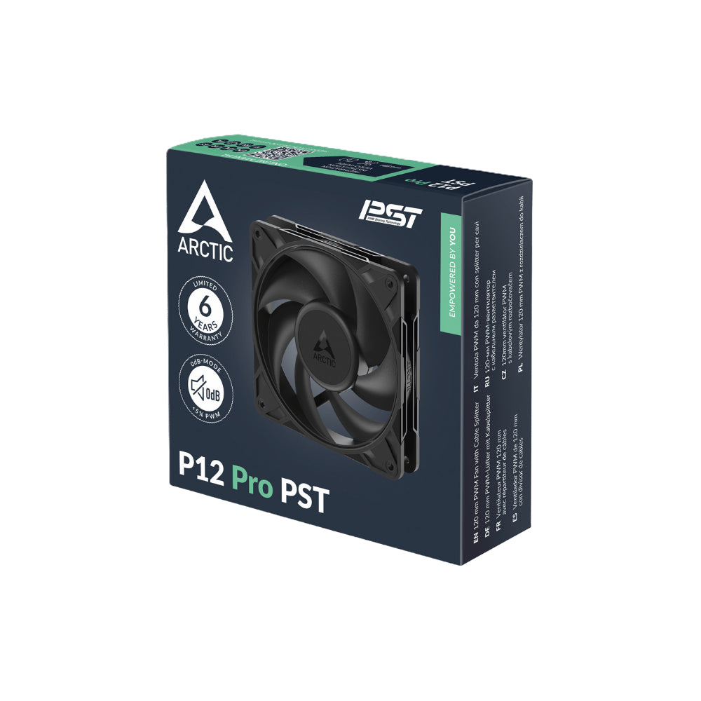 Arctic P12 Pro Low Noise 120mm Svart