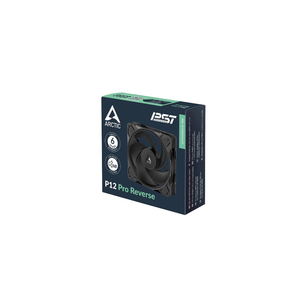 Arctic P12 Pro Reverse 120mm Svart