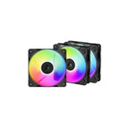 Arctic P12 Pro Reverse A-RGB 3 Pack 120mm Svart