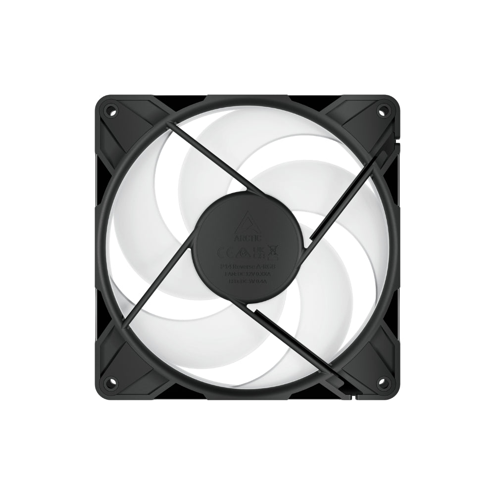 Arctic P14 Pro Reverse A-RGB 3-pack PWM 140mm Svart
