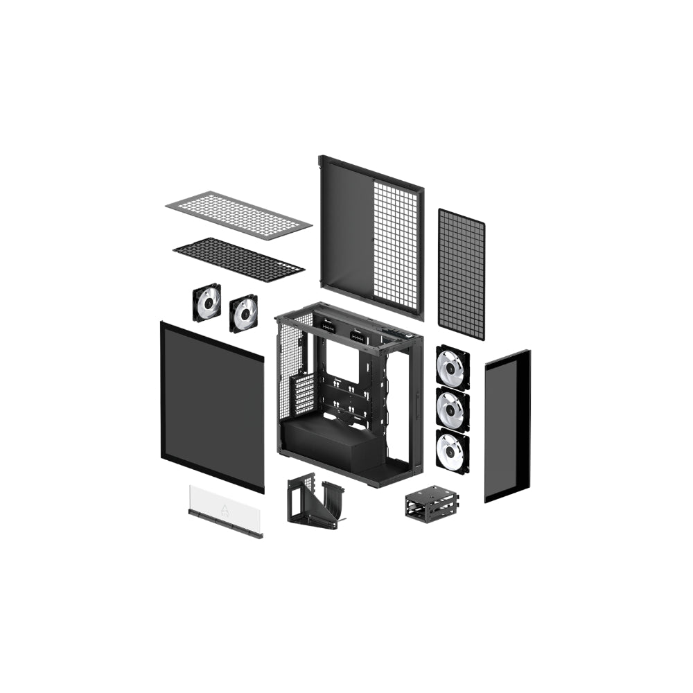 Arctic Xtender VG Mirror E-ATX Svart