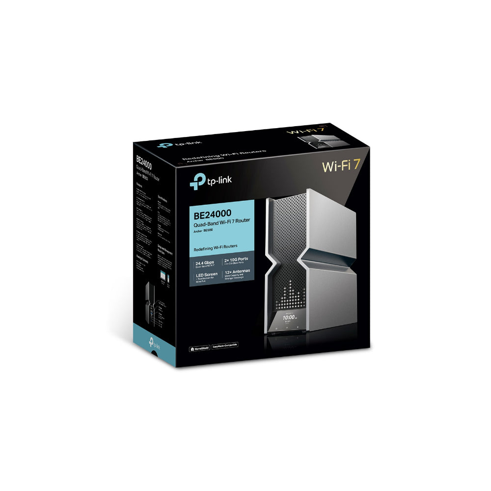 TP-Link Archer BE900 V1 BE24000 Quad-Band Wi-Fi 7 Router