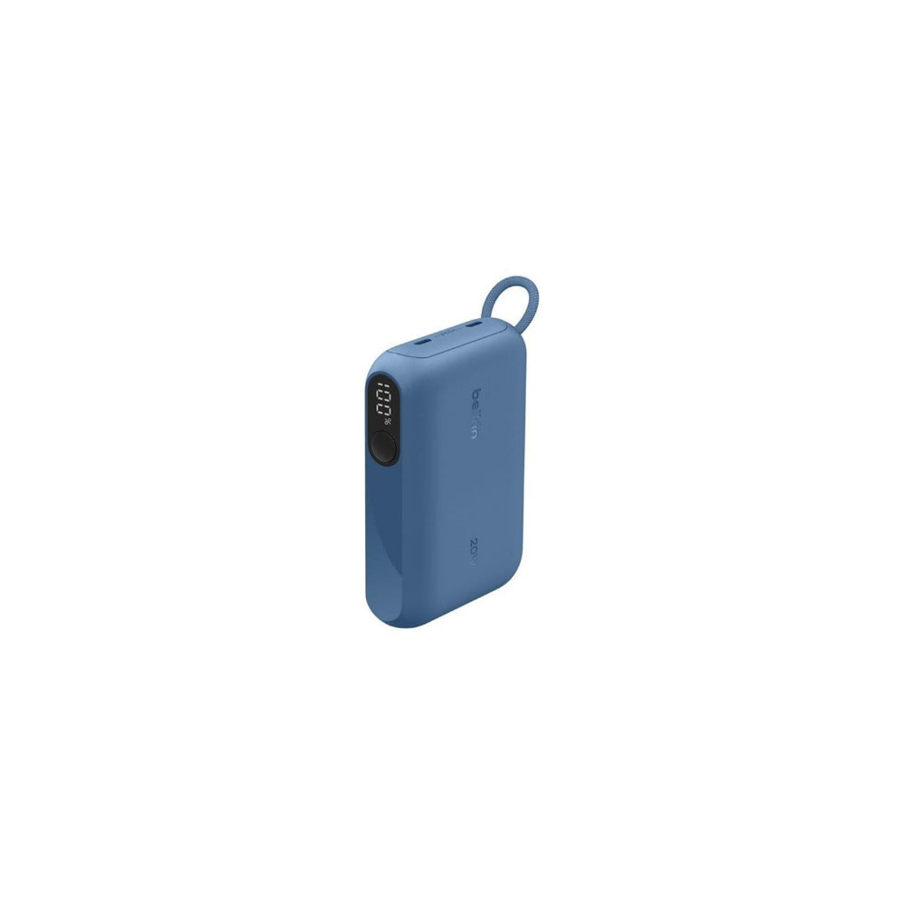 Belkin Powerbank med Display PD 20W 10000mAh Blå