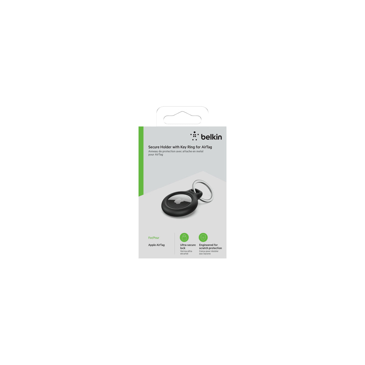 Belkin Secure Holder för Apple AirTag Svart