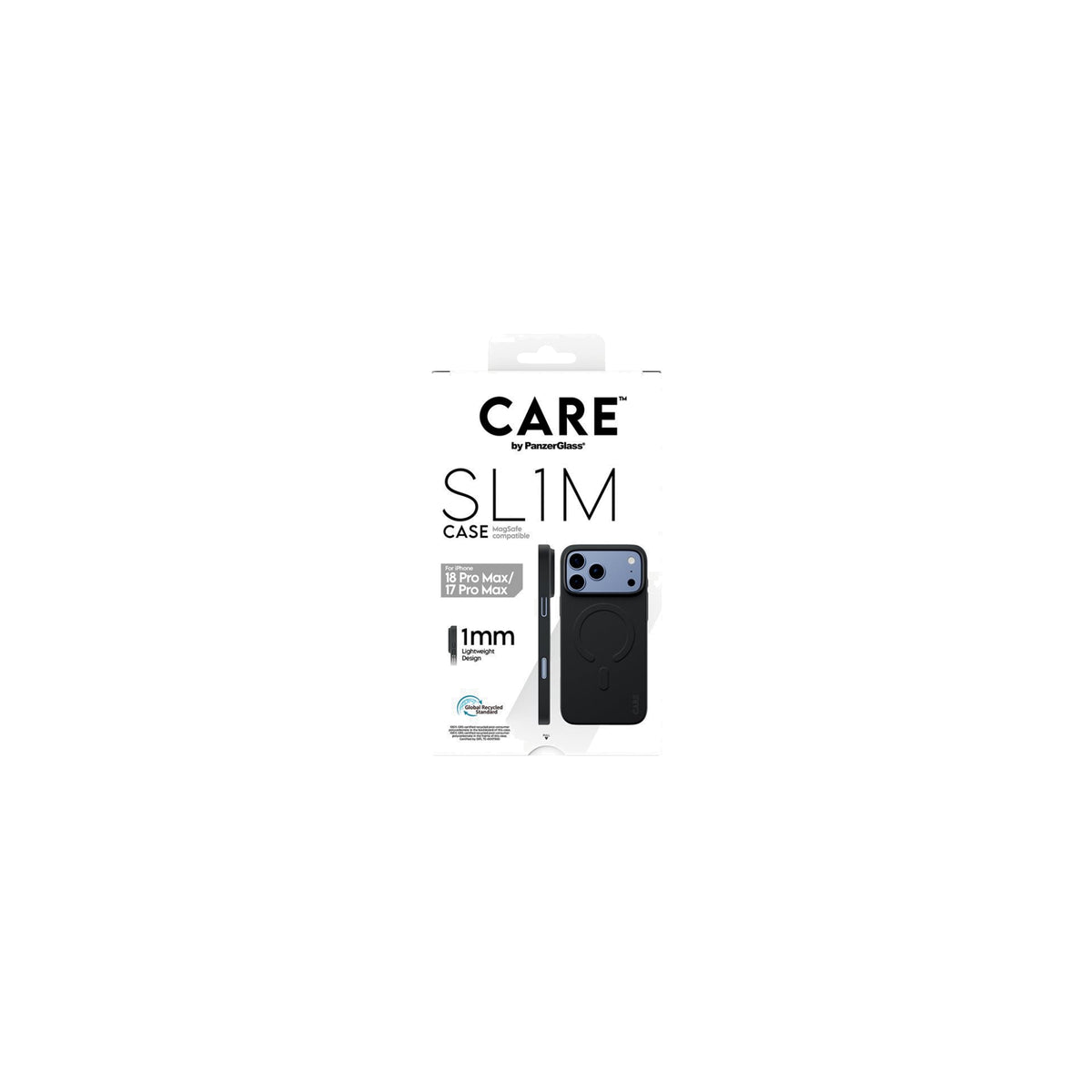 PanzerGlass SL1M - mobilskal - iPhone 18 Pro Max / 17 Pro Max - svart