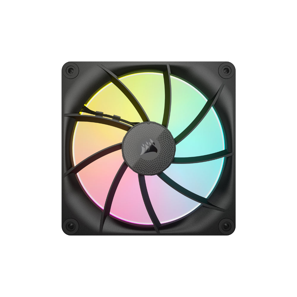 Corsair iCUE Link LX140 RGB 2-pack PWM 140mm Svart