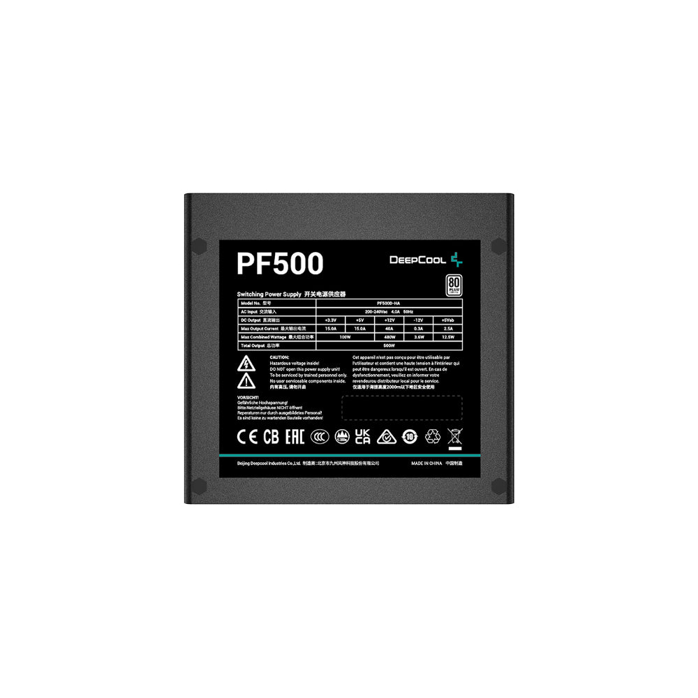 DeepCool PF500 ATX 2.4 500W 80 Plus White