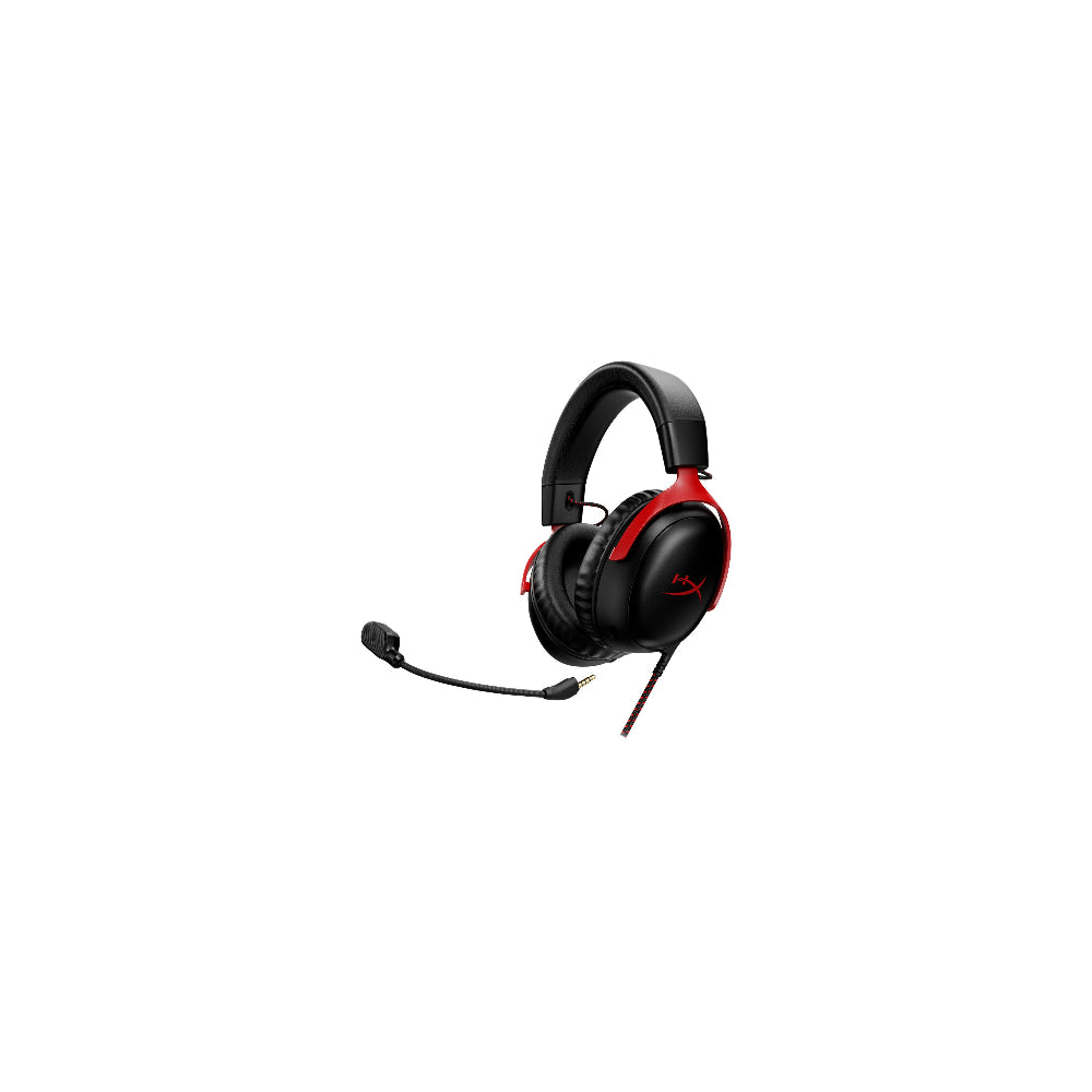 HyperX Cloud III Kabel Svartröd