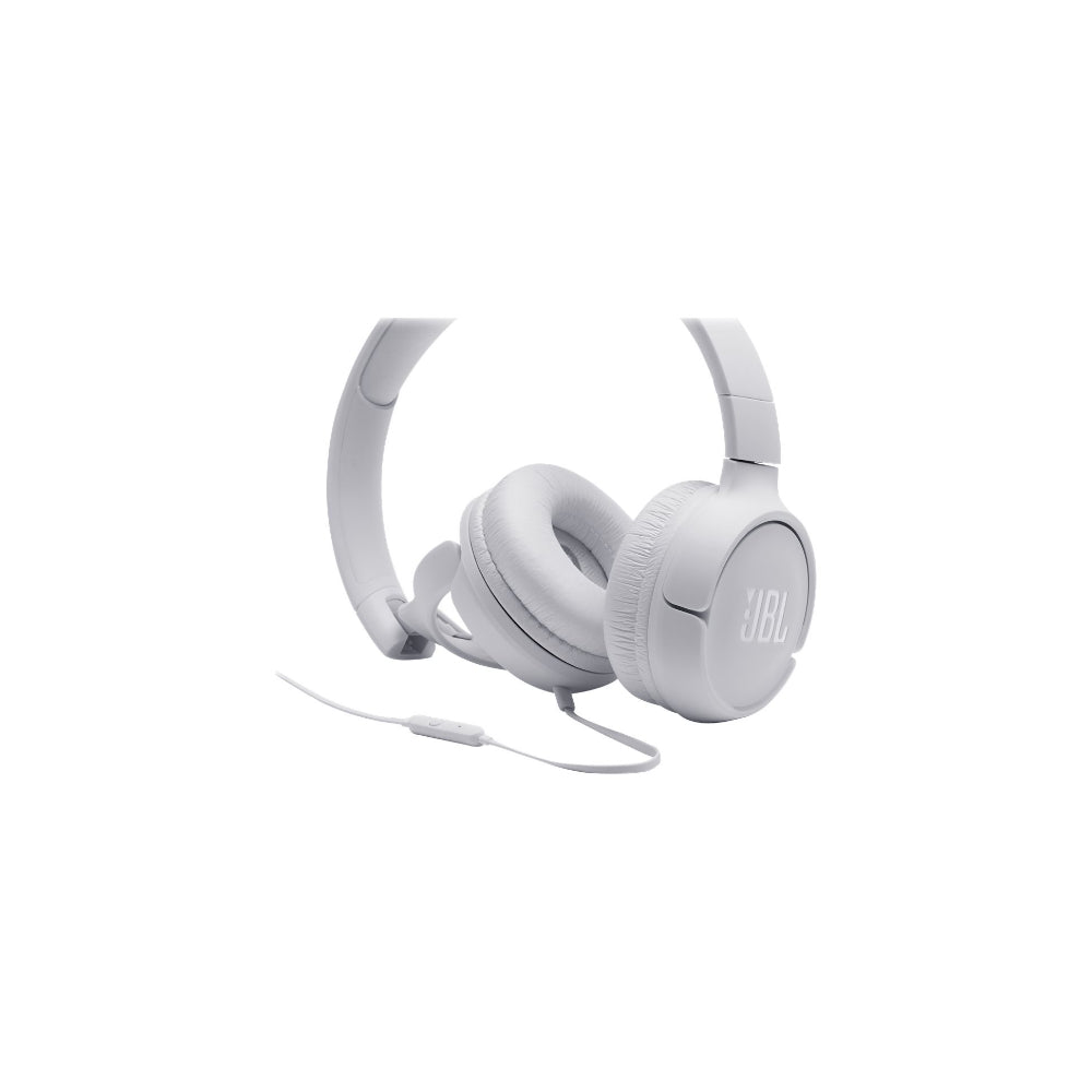 JBL Tune 500 Kabel On-ear Vit