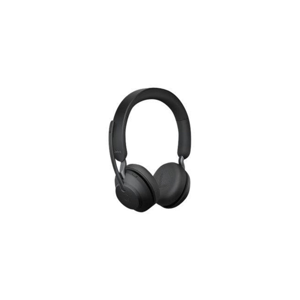 Jabra Evolve2 65 USB-C UC Stereo med Laddningsställ Svart