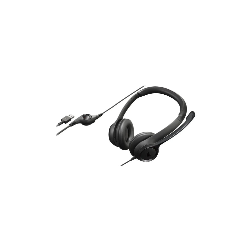 Logitech H390 USB-A Svart