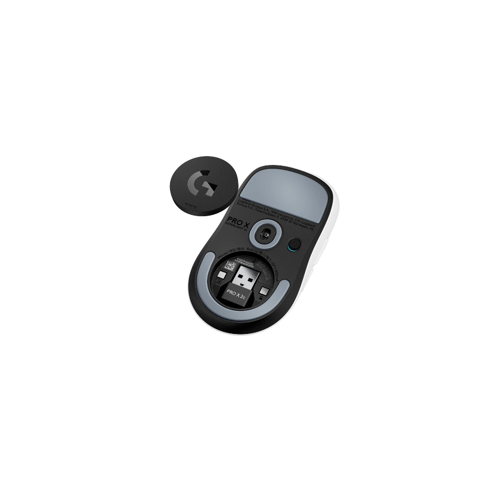 Logitech G PRO X SUPERLIGHT 2C Trådlös Gamingmus  Vit