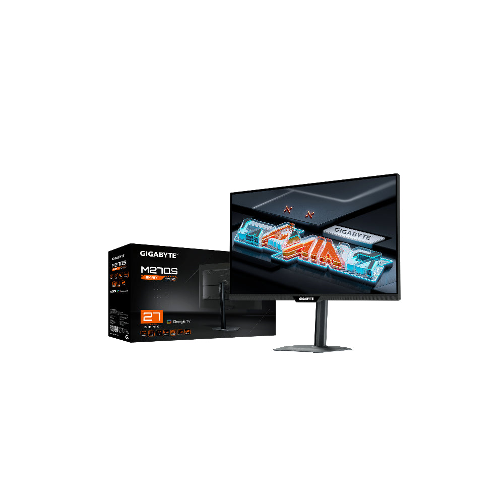 Gigabyte M27QS Smart 27" - USB-C 2560x1440 SS-IPS 165Hz