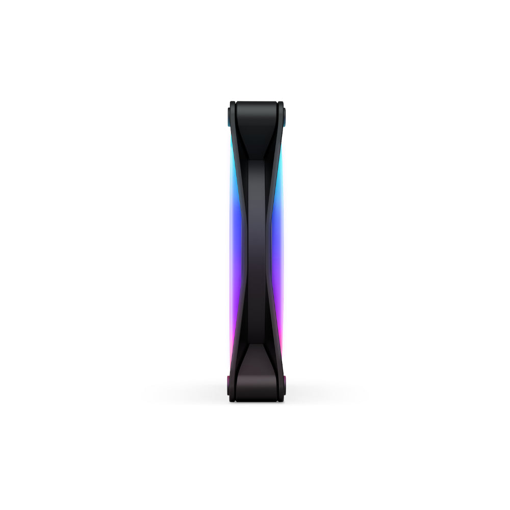 NZXT F Series F140 RGB DUO 140mm Svart