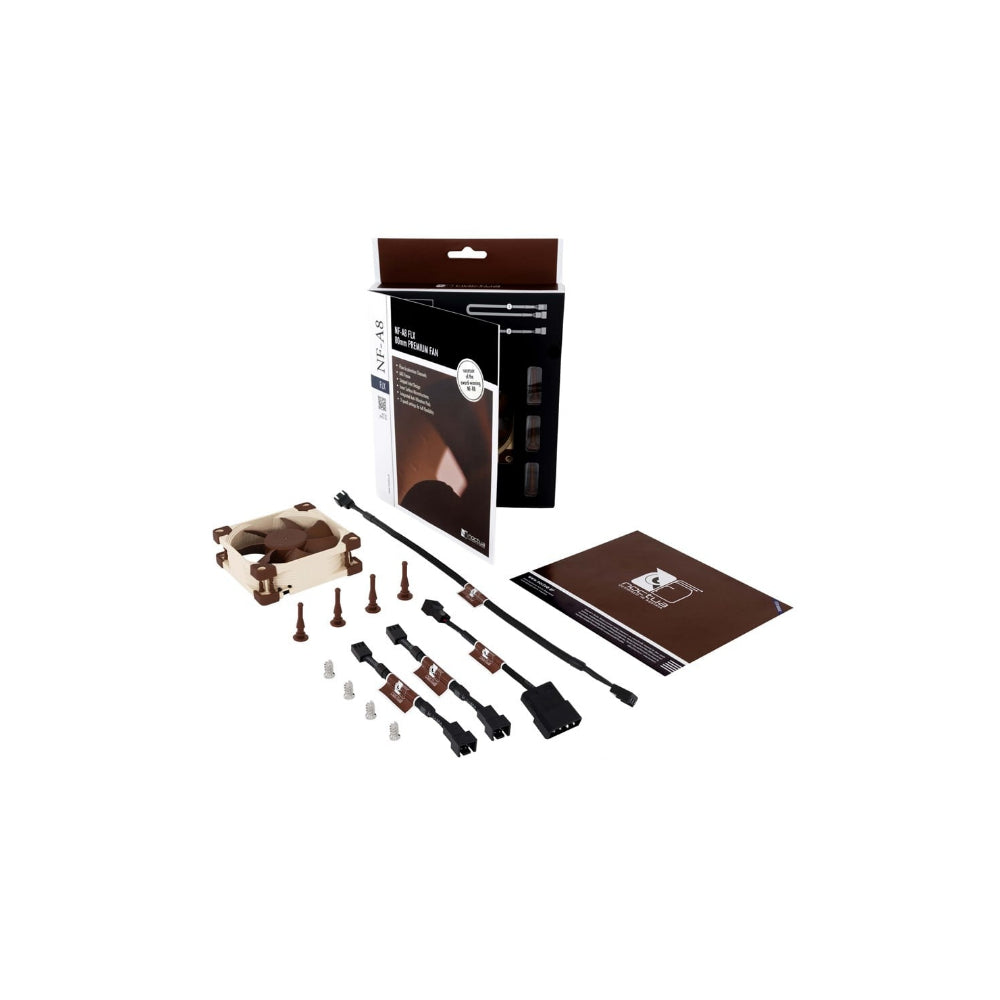Noctua NF-A8 FLX PWM 80mm Beigebrun