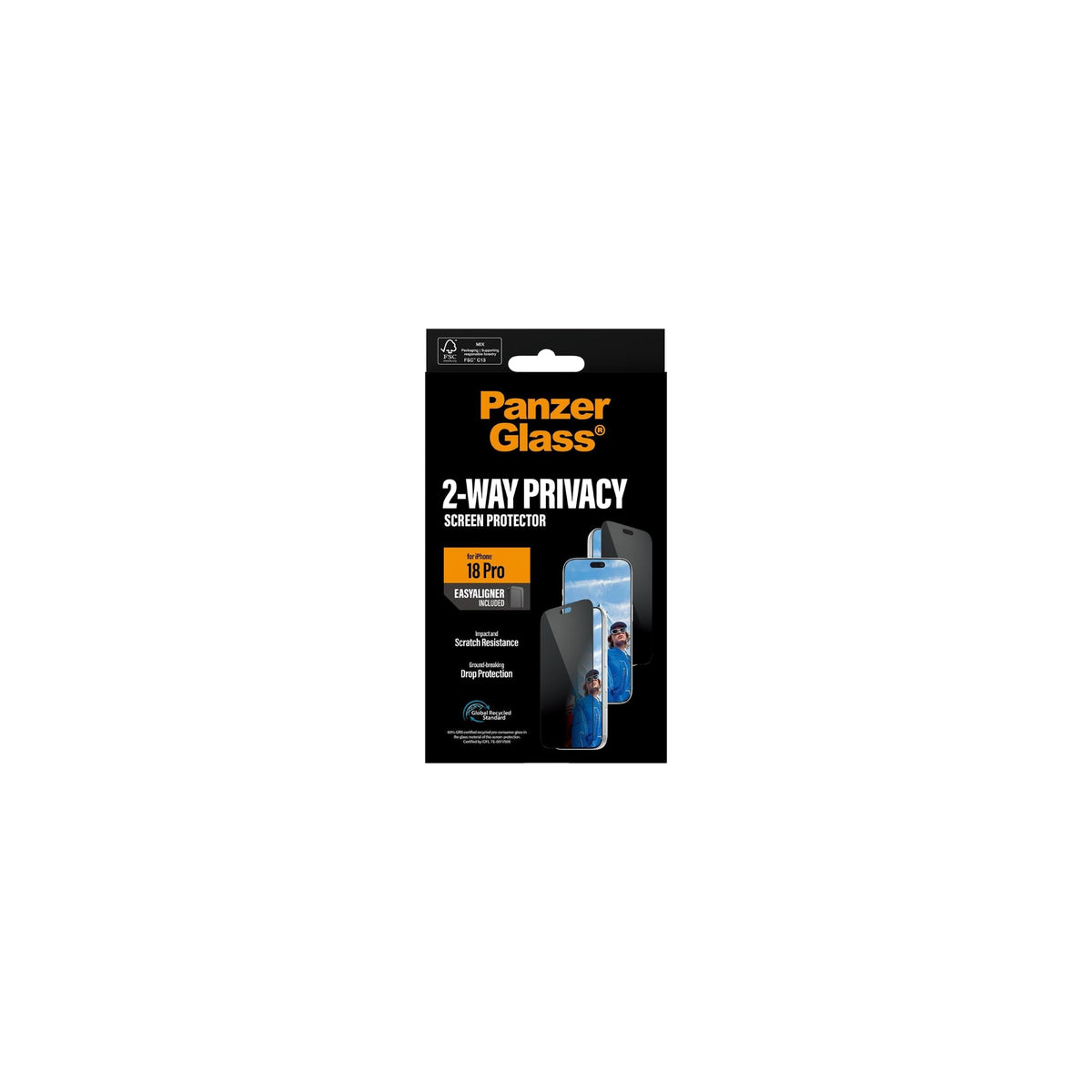 PanzerGlass 2-Way Privacy - privacy-filter - iPhone 18 Pro