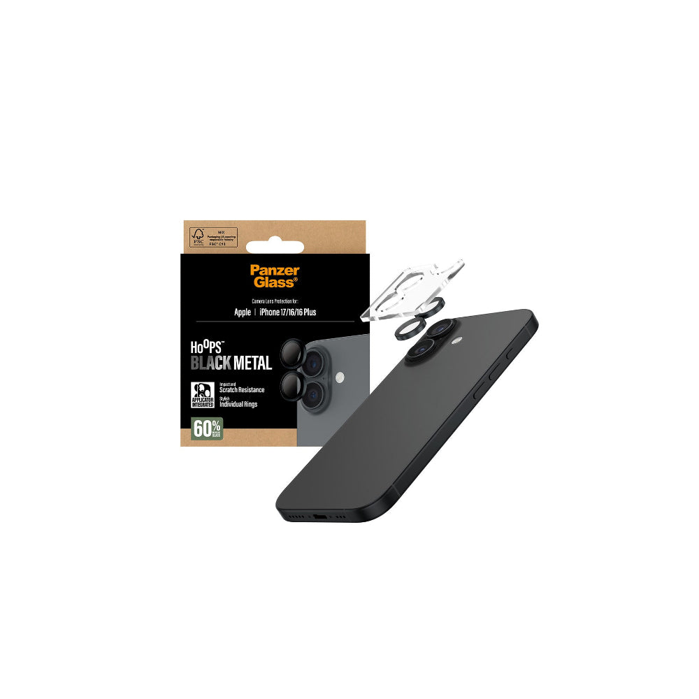 PanzerGlass Hoops Camera Lens Protector iPhone 17