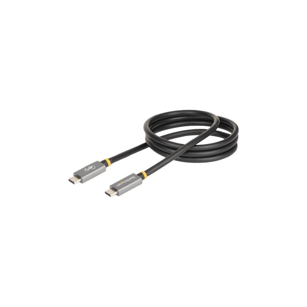StarTech USB4 USB-C till USB-C Kabel 1m 40 Gbit/s 100W Svart