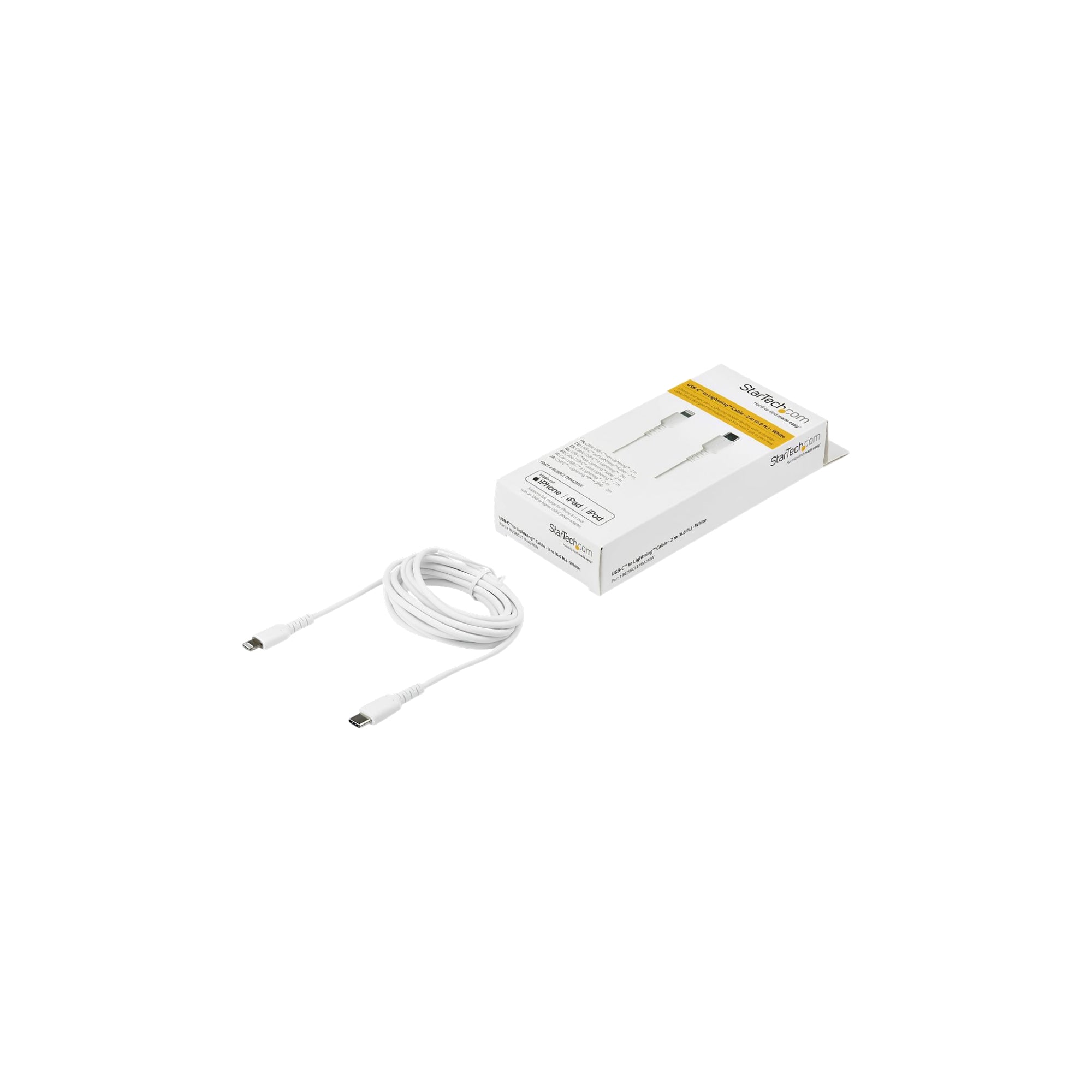 StarTech USB-C till Lightning-kabel 2 m