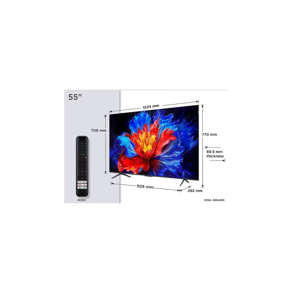 TCL 55P81K 55" - QLED 4K
