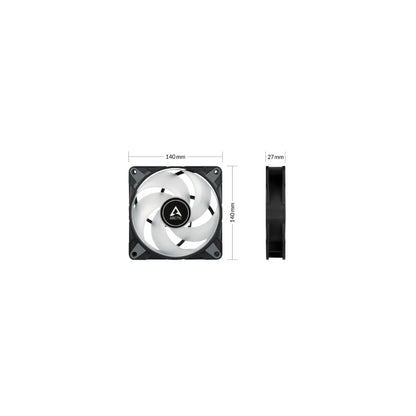 Arctic P14 PWM PST 3-pack 140mm Svart