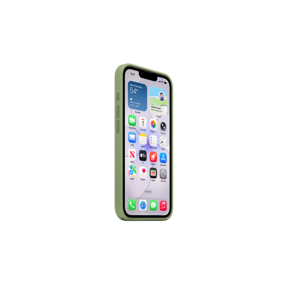 Apple iPhone 17e Silikonskal MagSafe - Light Moss