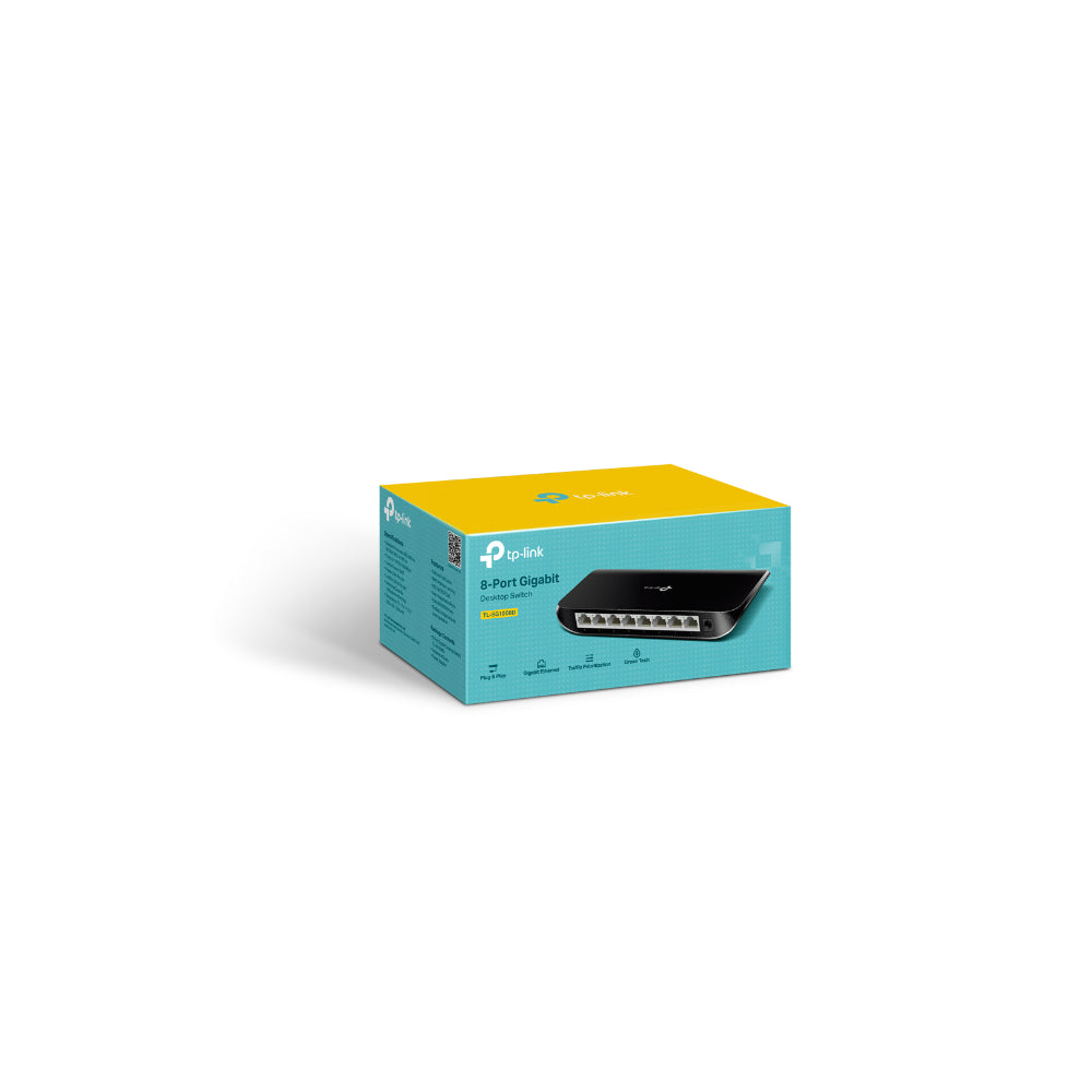 TP-Link TL-SG1008D 8-Port Gigabit Desktop Switch