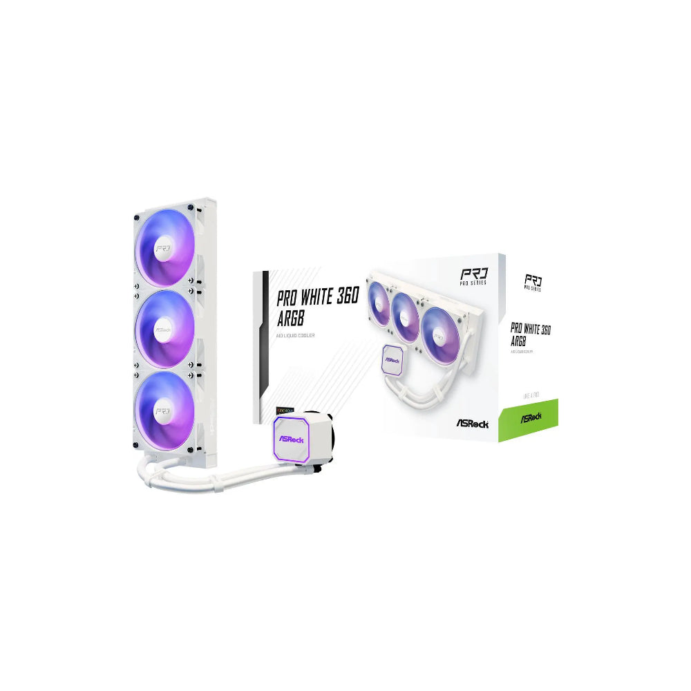 ASRock Pro 360 ARGB 360mm Vit