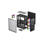 DeepCool MATREXX 55 V4C ATX Svart