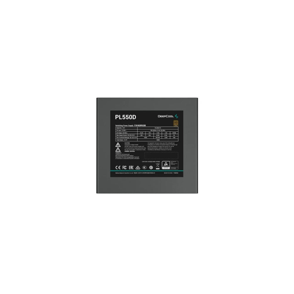 DeepCool PL550D ATX 3.1 550W 80 Plus Bronze