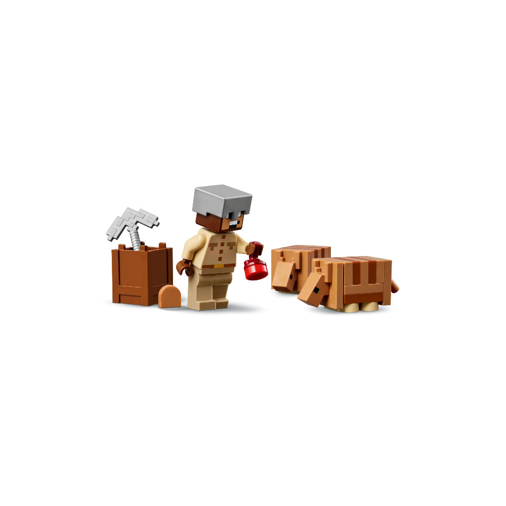 LEGO Minecraft 21269 Expeditionen till bältdjursgruvan