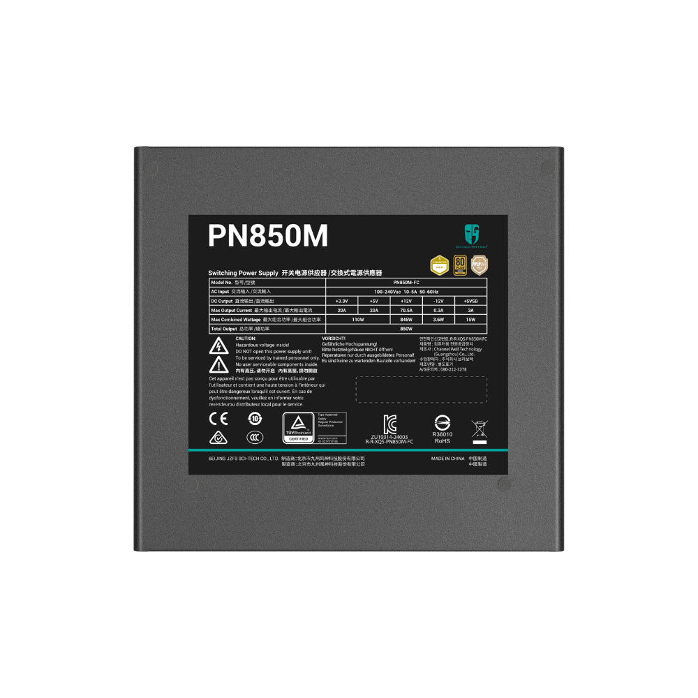 DeepCool Gamer Storm PN850M ATX 3.1 850W 80 Plus Gold